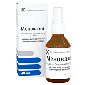 Меновазин р-р спирт дозатор-распылитель 40 мл