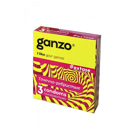 Презервативы Ганзо (Ganzo) Extase №3 Презервативы Ганзо (Ganzo) Extase №3