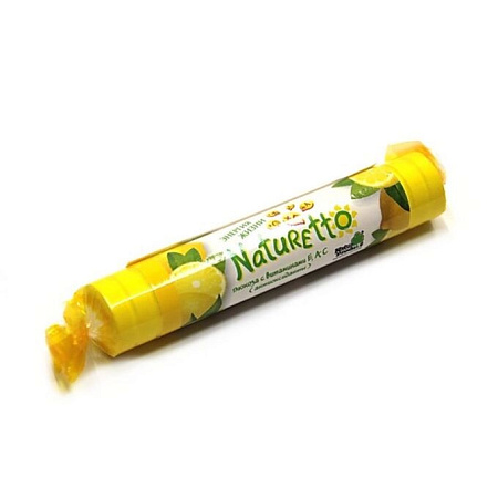 Натуретто (Naturetto) со вкусом лимона 39 г скрутка Натуретто (Naturetto) со вкусом лимона 39 г скрутка