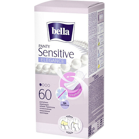 Прокладки Белла (Bella) Панти Сенситив Elegance ежедн №60