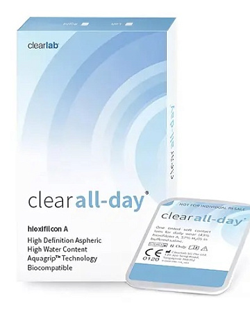 Линзы контактные КлиарОлл (ClearAll) Day мягкие R8.6 (-2.00) №6