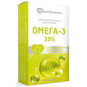 Омега-3 35% Сердце Континента капс 1400 мг №30
