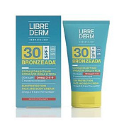 Крем Либридерм (Librederm) Бронзиада солнцезащ с Омега 3-6-9 и терм водой SPF 30 150 мл