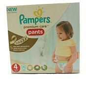 Трусики Памперс (Pampers) Премиум Care Пантс (Pants) размер 4 (9-14 кг) №22 Трусики Памперс (Pampers) Премиум Care Пантс (Pants) размер 4 (9-14 кг) №22