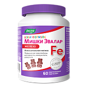 Бэби Формула Мишки Железо паст жев №60