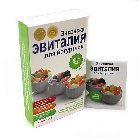 Закваска Эвиталия для йогуртниц саше 2 г №5 Закваска Эвиталия для йогуртниц саше 2 г №5