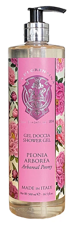 Гель Ла Флорентина (La Florentina) д/душа Изысканный пион 500 мл