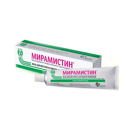 Мирамистин мазь д/нар и местн прим 0.5% 30 г