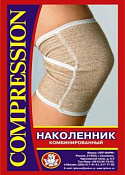 Бандаж компрессионный НК ЛПП Фарм на коленный сустав комбинированный р2 (36 см)