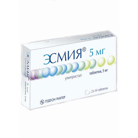 Эсмия тб 5 мг №28