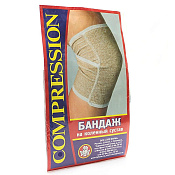 Наколенник-бандаж ЛПП Фарм НК компрессионный комбинированный р2 (37-38см)