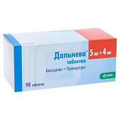 Дальнева тб 5 мг+4 мг №90