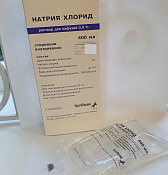 Натрия хлорид (физраствор) р-р д/инф 0.9% 400 мл