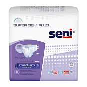 Подгузники Сени (Seni) Супер Плюс (Super Plus) д/взрослых рM (75-110см) №10