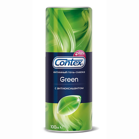 Гель-смазка (смазка) Контекс (Contex) Green зеленый чай 100 мл