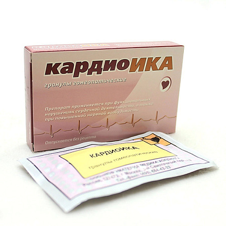 КардиоИКА гранулы гомеопатические 10 г