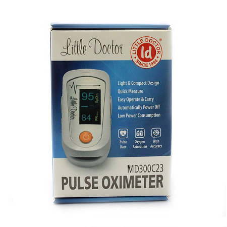 Пульсоксиметр Литтл Доктор (Little Doctor) MD300C23 напалечный Пульсоксиметр Литтл Доктор (Little Doctor) MD300C23 напалечный