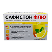 Сафистон Флю порошок для приг р-ра для приема внутрь №10 Лимон