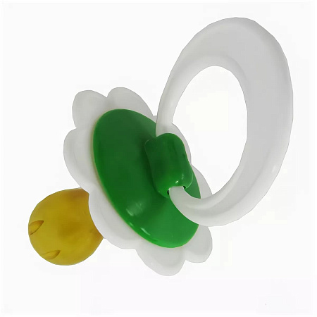 Соска-пустышка "Ромашка" с 0 мес с кольцом