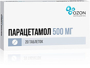 Парацетамол тб 500 мг №20