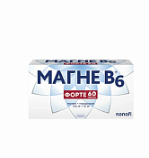 Магне B6 (Б6) форте тб п/о №60