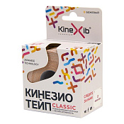 Бинт адгезивный (Кинезио-тейп) Кинексиб Классик (Kinexib Classic) бежевый 5 см x 5 м