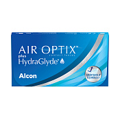 Линзы контактные Air Optix (Эйр Оптикс) Plus HydraGlyde R8.6 (-1.00) №3