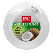 Зубная нить Сплат (Splat) Профессионал (Professional) Dental Floss объемная с ароматом кокоса 40 м