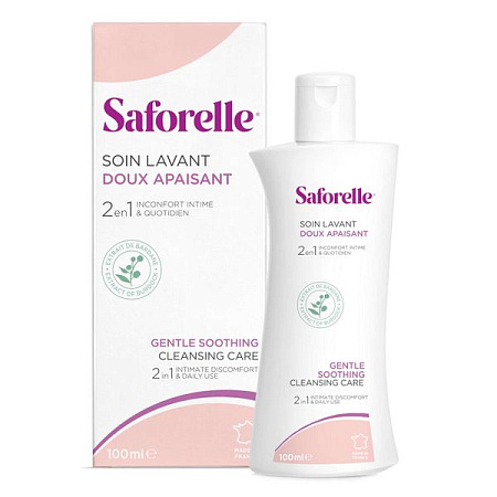 Гель Сафорель д/интим гигиены Бережное очищение 100 мл