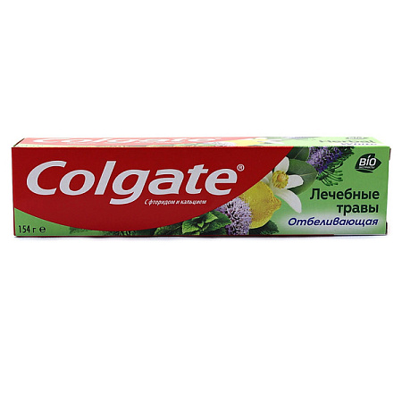 Зубная паста Колгейт (Colgate) Лечебные травы Отбеливающая 100 мл