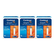 Тест-полоски Контур TS (Contur TS) д/глюкометра промо №50x2+25