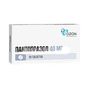 Пантопразол тб п/о 40 мг №28