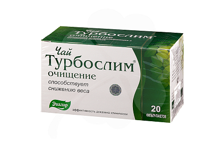 Фиточай Эвалар Турбослим очищение ф/п №20