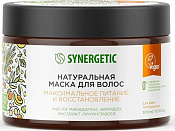 Маска Синергетик (Synergetic) д/волос натуральная Максимальное питание и восстановление 300 мл
