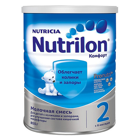 Смесь молочная Нутрилон (Nutrilon) 2 Комфорт с 6 мес 800 г