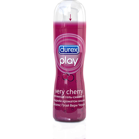 Гель-смазка (смазка) Дюрекс (Durex) Плэй (Play) Вэри Черри (Very Cherry) 100 мл