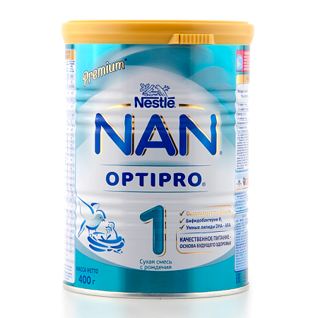 Смесь молочная Нестле (Nestle) НАН 1 Optipro д/дет с рожд 400 г