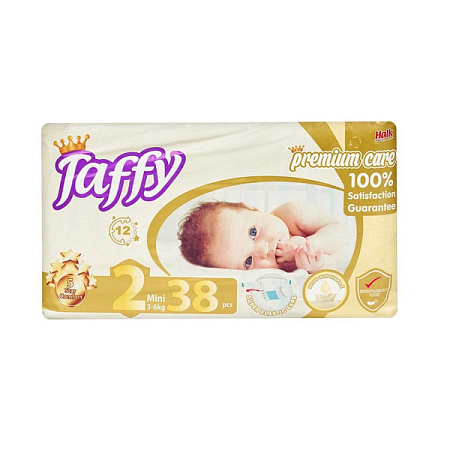 Подгузники Таффи (Taffy) Premium Care (Премиум Кеа) для детей размер 2 (3-6кг) №38
