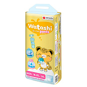 Подгузники-трусики Ваташи (Watashi) размер 6 (XXL) (16-25кг) №34