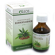 Масло косметическое Олеос (Oleos) Конопляное 30 мл