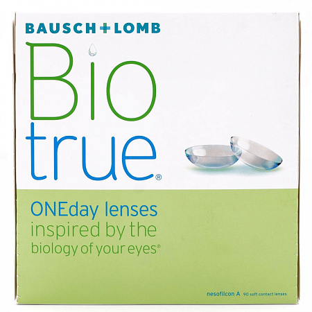 Линзы контактные Бауш энд Ломб (Bausch + Lomb) Optima Biotrue ONEday R8.6 (-5.25) №90