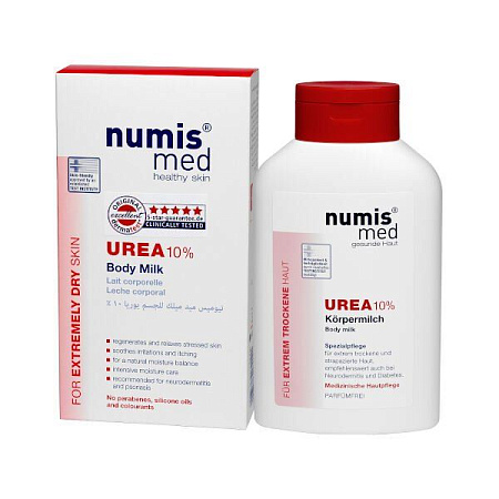 Молочко Нумис Мед (Numis Med) для тела с 10% мочевиной 300 мл