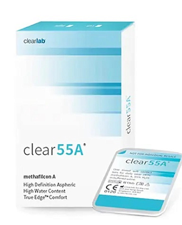 Линзы контактные Клиар (Clear) R8.7/14.5 (-2.00) №6 Линзы контактные Клиар (Clear) R8.7/14.5 (-2.00) №6