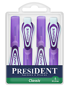 Ёршики (Ершики) межзубные Президент (PresiDENT) Классик S 0.30 мм №4