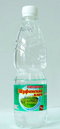 Вода минеральная Шуфанский Ключ 0.5 л н/газ Вода минеральная Шуфанский Ключ 0.5 л н/газ