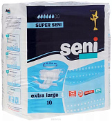 Подгузники Сени (Seni) Супер air размер XL (130-170см) №10