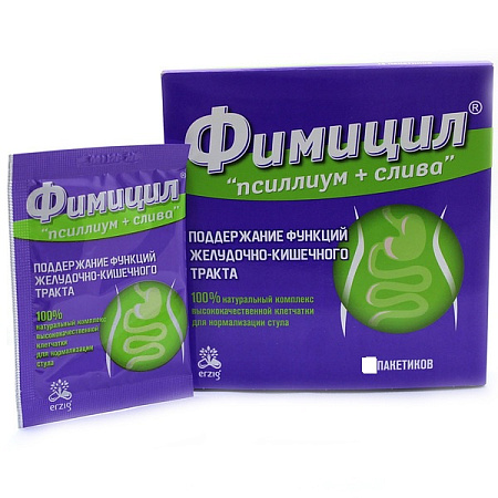 Фимицил псиллиум + слива пор д/пр внутрь 5 г №32