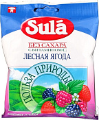 Леденцы Зула (Sula) б/сах лесная ягода 60 г