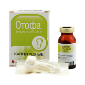 Отофа капли ушн 2.6% 10 мл