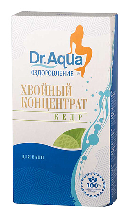 Концентрат хвойный Доктор Аква (Dr. Aqua) для ванн кедр 800 г